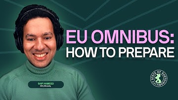 How to Prepare for The EU Omnibus Directive