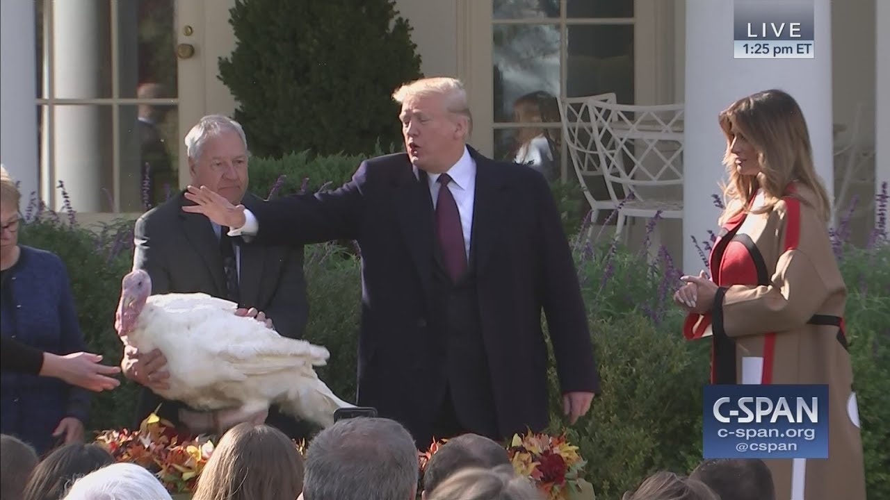 thanksgiving point National Thanksgiving Turkey Pardoning Ceremony (C-SPAN)