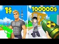 1 $ VS 1,000,000,000 $ WEPON IN DUDE THEFT WARS | 1$VS1000000000$ WEPON DUDE THEFT WARS | CHALLENGE