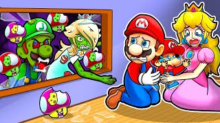 Mario's Family Chased by Zombies | Funny Animation | The Super Mario Bros. Movie