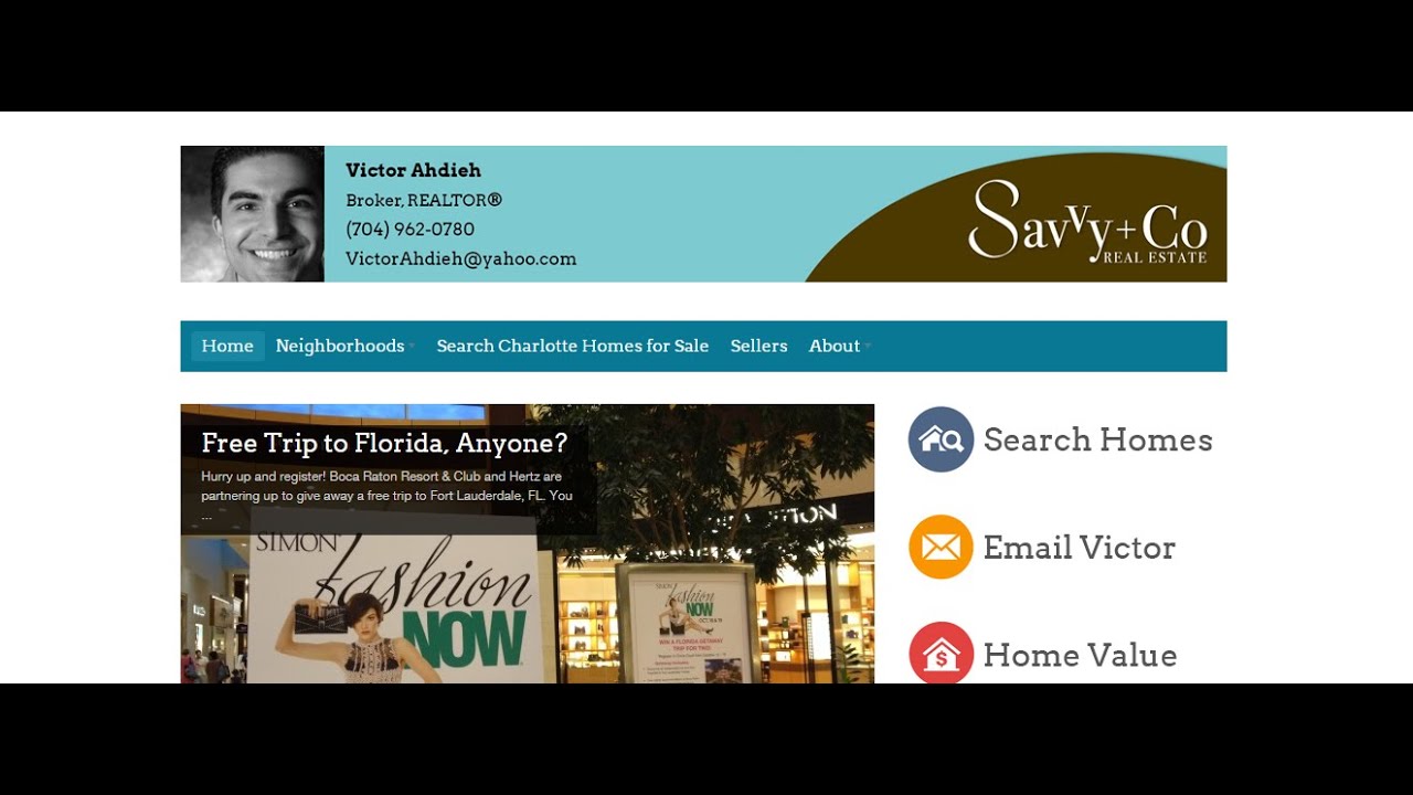 Victor Ahdieh   Savvy + Co Real Estate   REVIEWS   Charlotte NC Real Estate Reviews