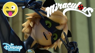 Miraculous | Season 2 Sneak Peek: Cat Noir Saves the Day | Disney Channel UK