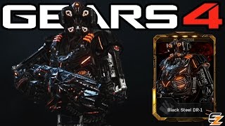 Gears Of War 4 - Black Steel Dr-1 Multiplayer Gameplay Gears 4 Esports Dlc Character