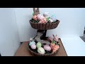 Dollar Tree DIY Tiered Basket Tray Using Tumbling Tower Blocks