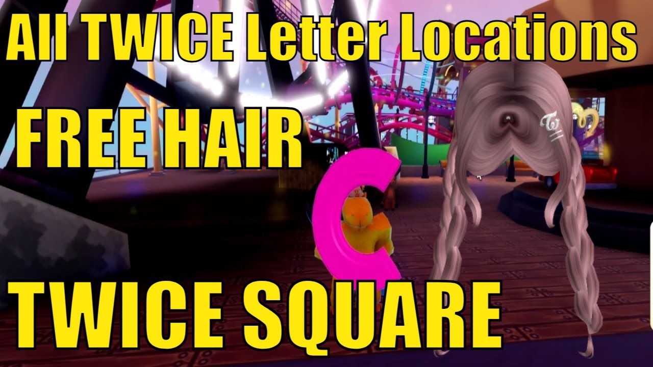 EVENT] Get this NEW FREE TWICE HAIR!! 😍 (Twice Square) #roblox