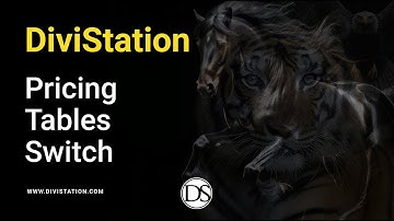 Pricing Tables Switch - DiviStation