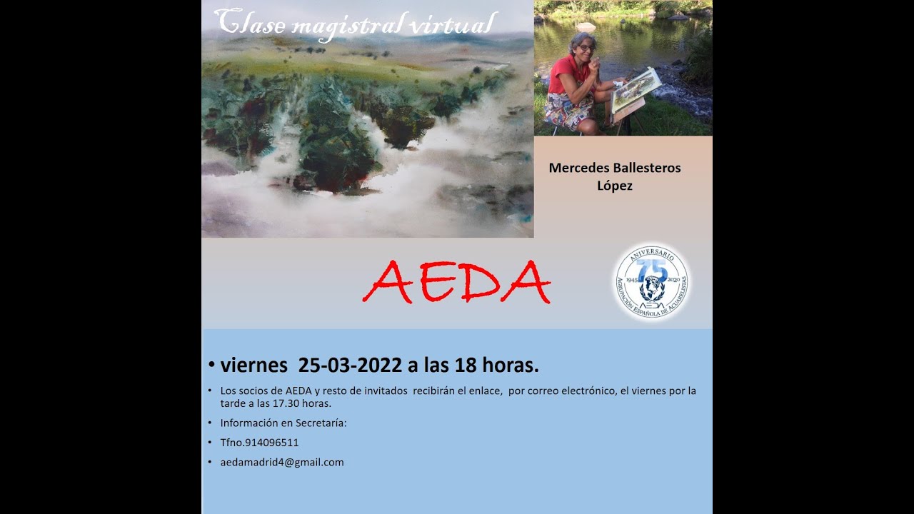 20220325 Clase Magistral de Mercedes Ballesteros López