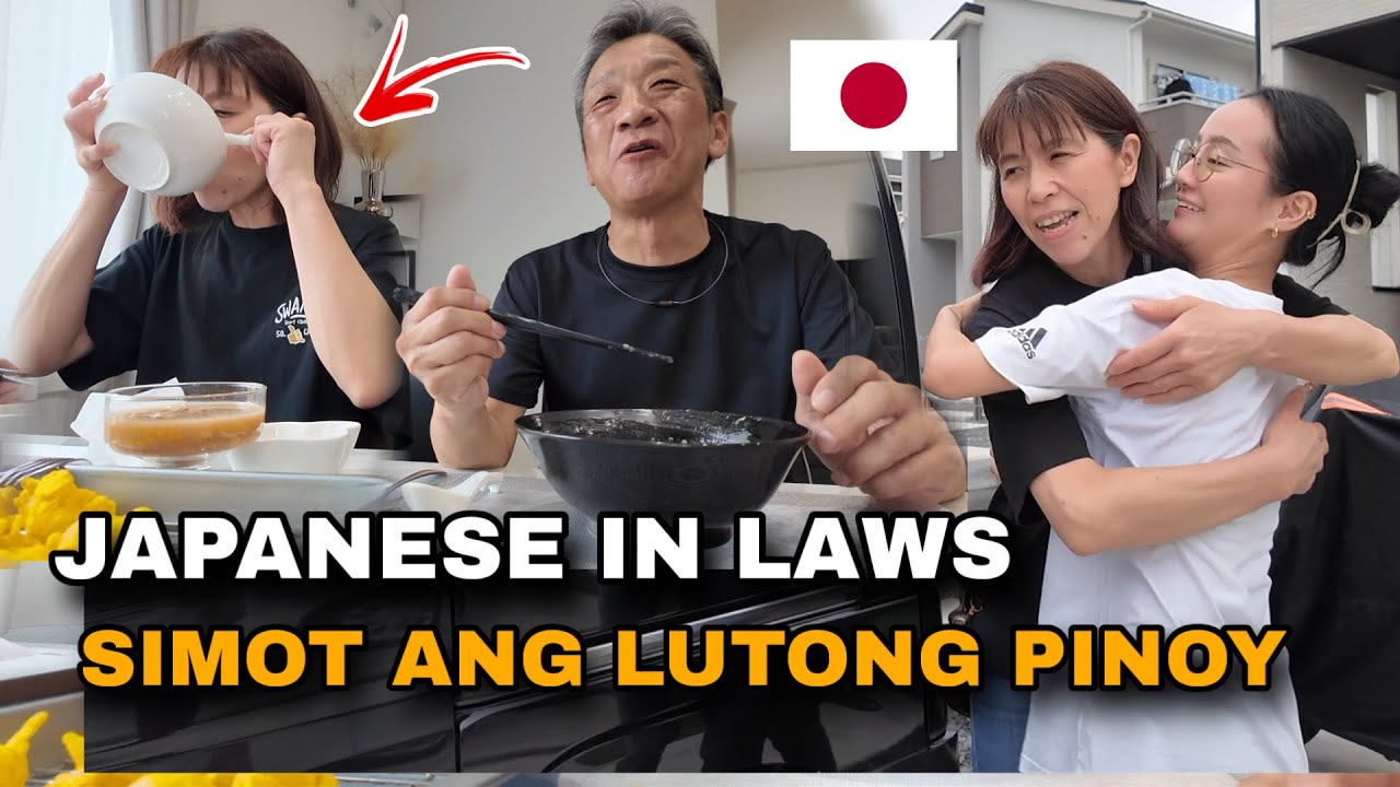 JAPANESE IN LAWS , NAGULAT SA SOBRANG SARAP NG PINOY FOOD 😍🇯🇵 | Filipino Japanese Family 