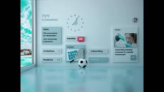 Design Inspiration: Soft Gentle 3D Corporate Dashboard screenshot 5