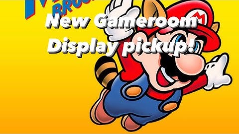 New Game room Display pickup!