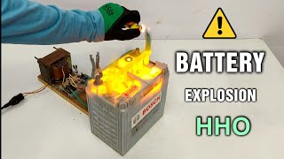Simple Hydrogen Generator from Car Battery - HHO Generator by Mr Electron 34,521 views 1 year ago 2 minutes, 33 seconds