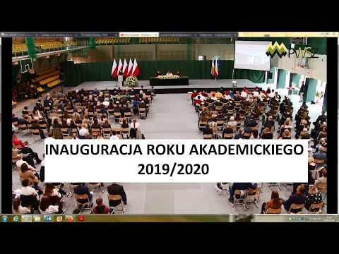 PWSZ w Nowym Sączu   Inauguracja Roku Akademickiego 2019 / 2020