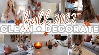 2022 FALL CLEAN + DECORATE PART 1 | COZY FALL DECOR | Lauren Yarbrough