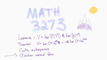 Math 3273 - Jordan blocks
