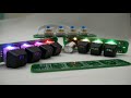 Breakout PCB for 4x Cherry Keys 4x, RGB LEDs + Rotary Encoder