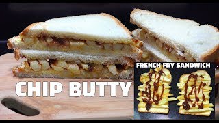 Chip Butty  How To Make A Chip Butty  French Fry Sandwich