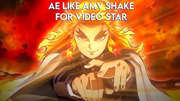 smooth ae like amv shake tutorial on video star qr codes with transitions!! || tapesbymace