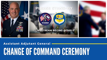 Assistant Adjutant General Change of Command