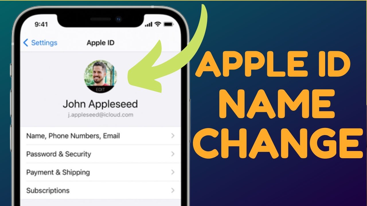 How To Change Apple ID Name On IPhone 2022 YouTube How To Change Apple ID Name On IPhone 2022 YouTube