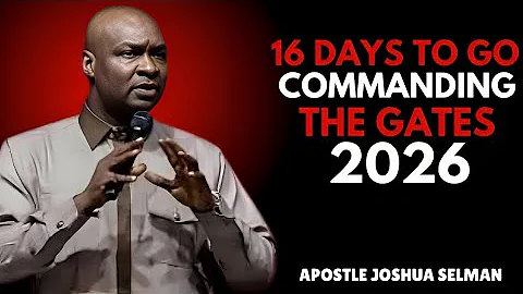 Before 2026 Opens: Command the Gates With This Powerful Prayer | Apostle Joshua Selman