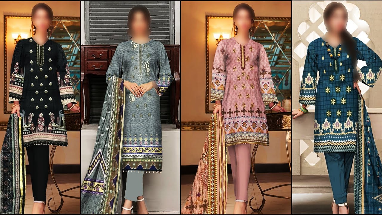 Digital Printed Airjet Lawn 90 70 by Al Karam