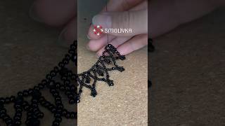 Gothic Black Beaded Lace Choker Necklace | Elegant Victorian-Inspired Jewelry #beads  #diyjewelry