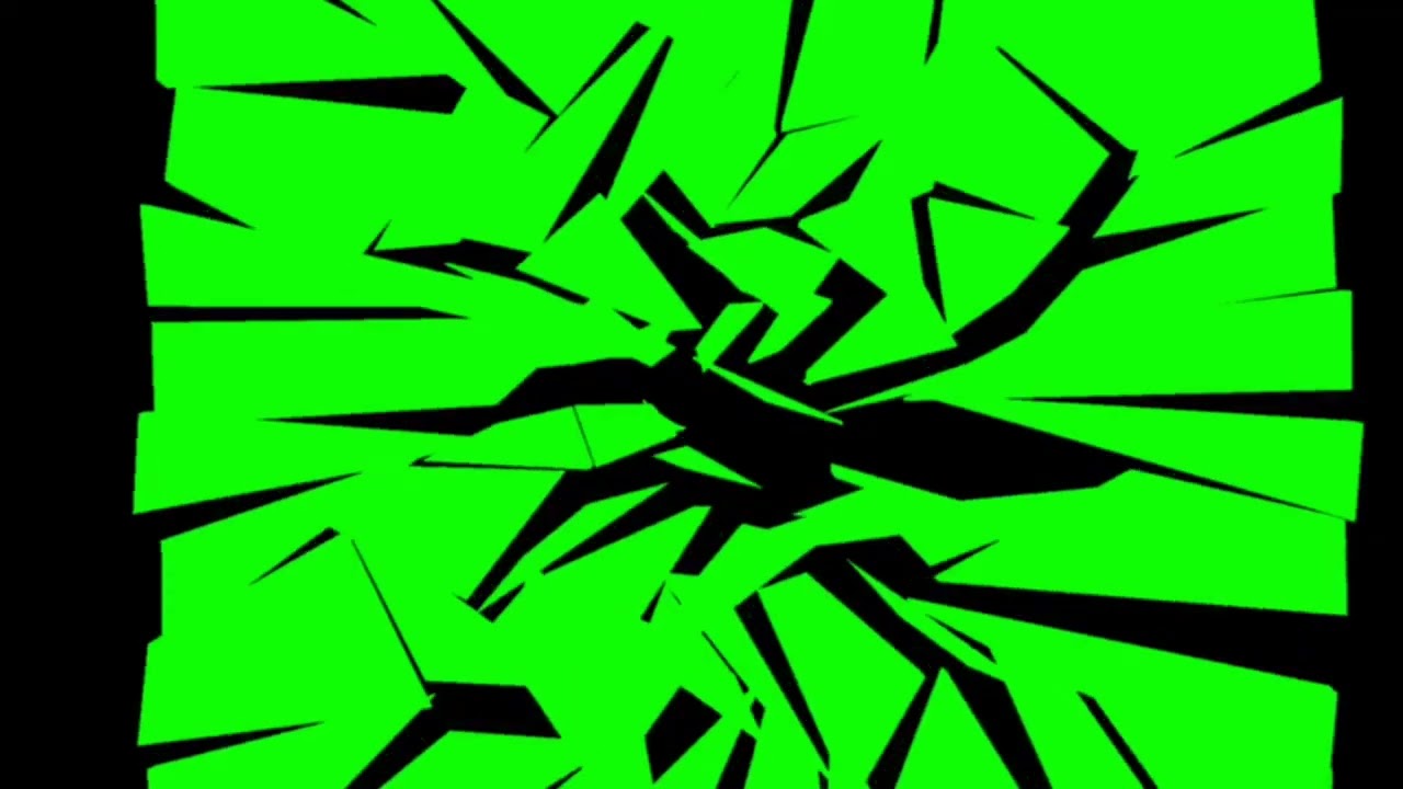 Glass breaking green screen | subscribe | vfx zone