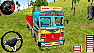 Offroad Indian Truck Driving Simulator  3D Games 🚛: Truck Driver in Forest _ #14|| Addicted Gameplay screenshot 5