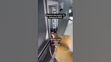 There are SOOOO MANY reasons you need a TV antenna in 2023!!