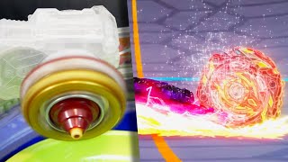 WORLD SLASH SPECIAL MOVE! | Anime VS Real Life World Spriggan Whip - Beyblade Burst Surge\/Sparking