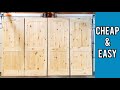 DIY Doors for for about $35 | Woodworking