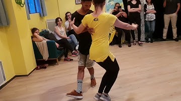 Robinho e Evelin / Lyon 2018 - Demo 1 samba de gafieira