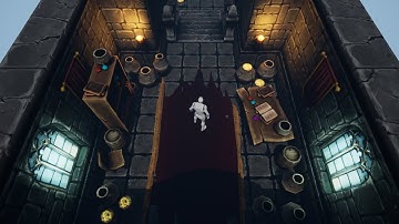 Handpainted Low Poly Modular Dungeon