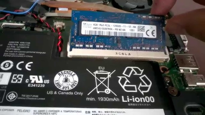 Lenovo Thinkpad RAM upgrade -