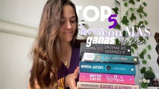 Top 5 LIBROS con más ganas de leer! 🤍