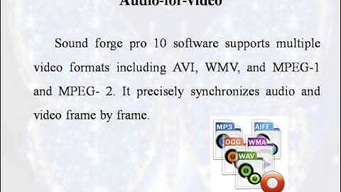 Sound forge-R.D.Sivakumar