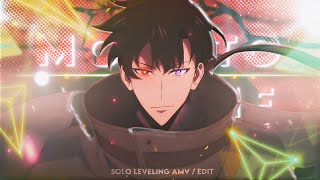 Solo Leveling Moth To A Flame Edit Amv Sung Jin Rizz Woo Edit