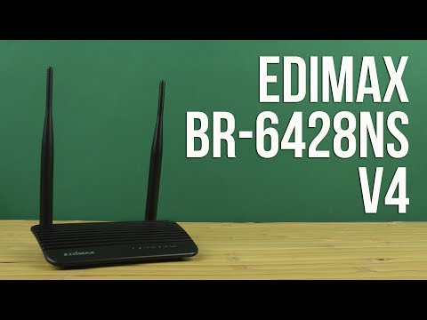 Распаковка Edimax BR-6428nS V4