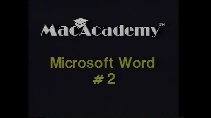 The Most Boring Video Ever Made - The Sequel! (Microsoft Word Tutorial Pt. 2 - For "Advanced" Users)
