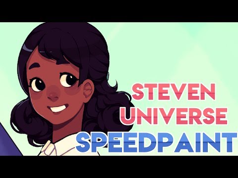 [Speedpaint] Steven Universe The Movie- screenshot redraw