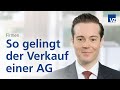So gelingt der Verkauf einer AG