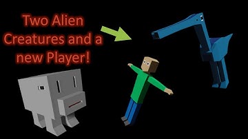 I made a two alien creatures for my 3D game | Devlog 1