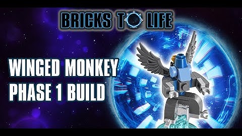 Winged Monkey Phase 1 Build - Lego Dimensions - Wizard Of OZ