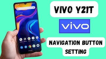 vivo Y21t navigation button setting | vivo navigation bar change