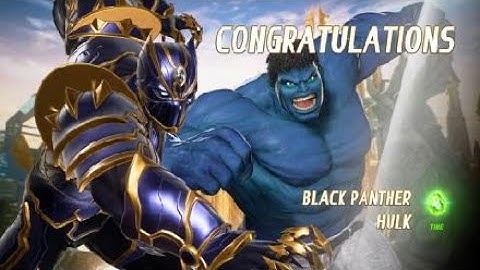 Request:Black Panther/Hulk Arcade Mode|MARVEL VS. CAPCOM: INFINITE