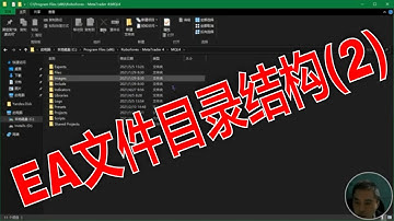 MQL4编程文件及目录结构--(2)教你打造自己的外汇EA智能交易系统