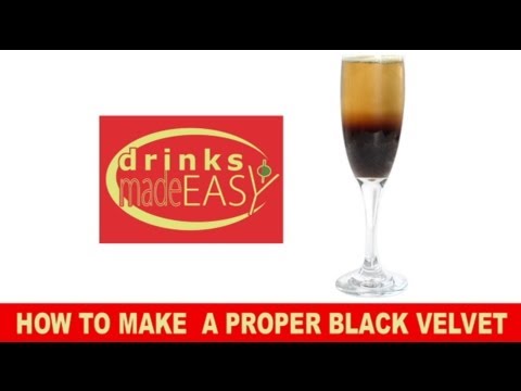 Drinks Made Easy: How to make a proper Black Velvet