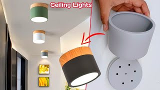 How To Make Ceiling Surface Lights _ Diy Decorating Light Ideas Home Decoration Ideas From Pvc Pipe