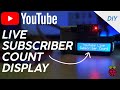 BUILD A YOUTUBE SUBSCRIBER COUNT DISPLAY! Powered by the Raspberry Pi