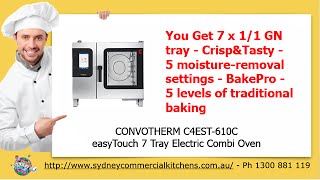 Convotherm easyTouch Combi Oven - Restaurant Equipment(http://www.sydneycommercialkitchens.com.au/catering-equipment/combi-ovens/Convotherm/convotherm-c4est-610c-easytouch-7-tray-electric-combi-oven The ..., 2015-02-24T05:01:03.000Z)